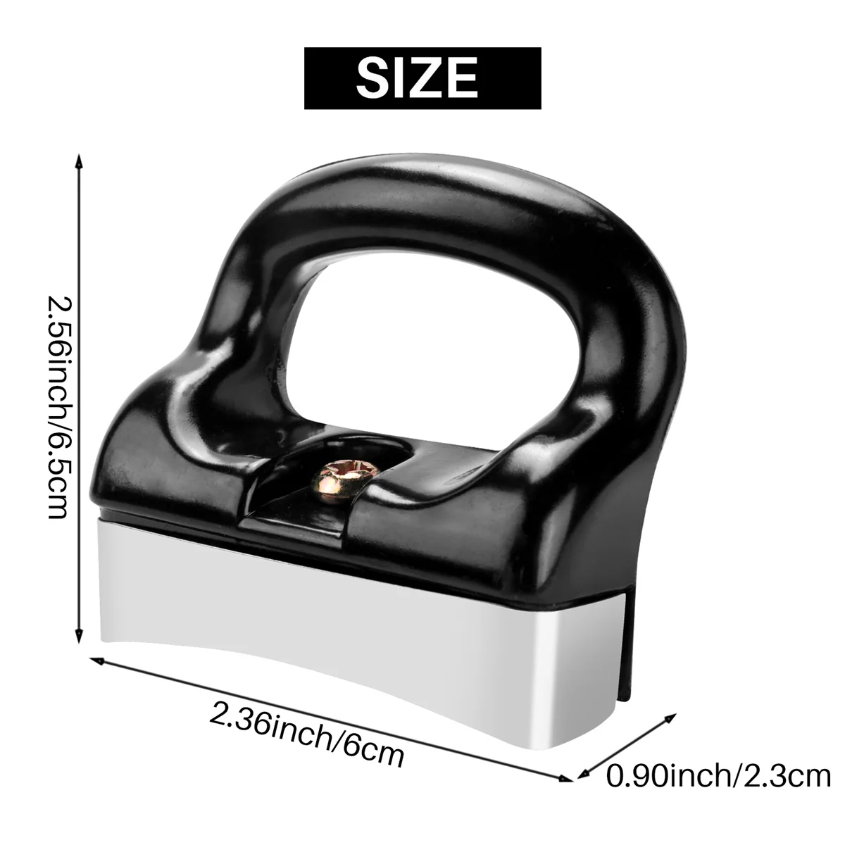 Домашняя черная серебряная бакелитовая ручка для сковороды кастрюли посуды