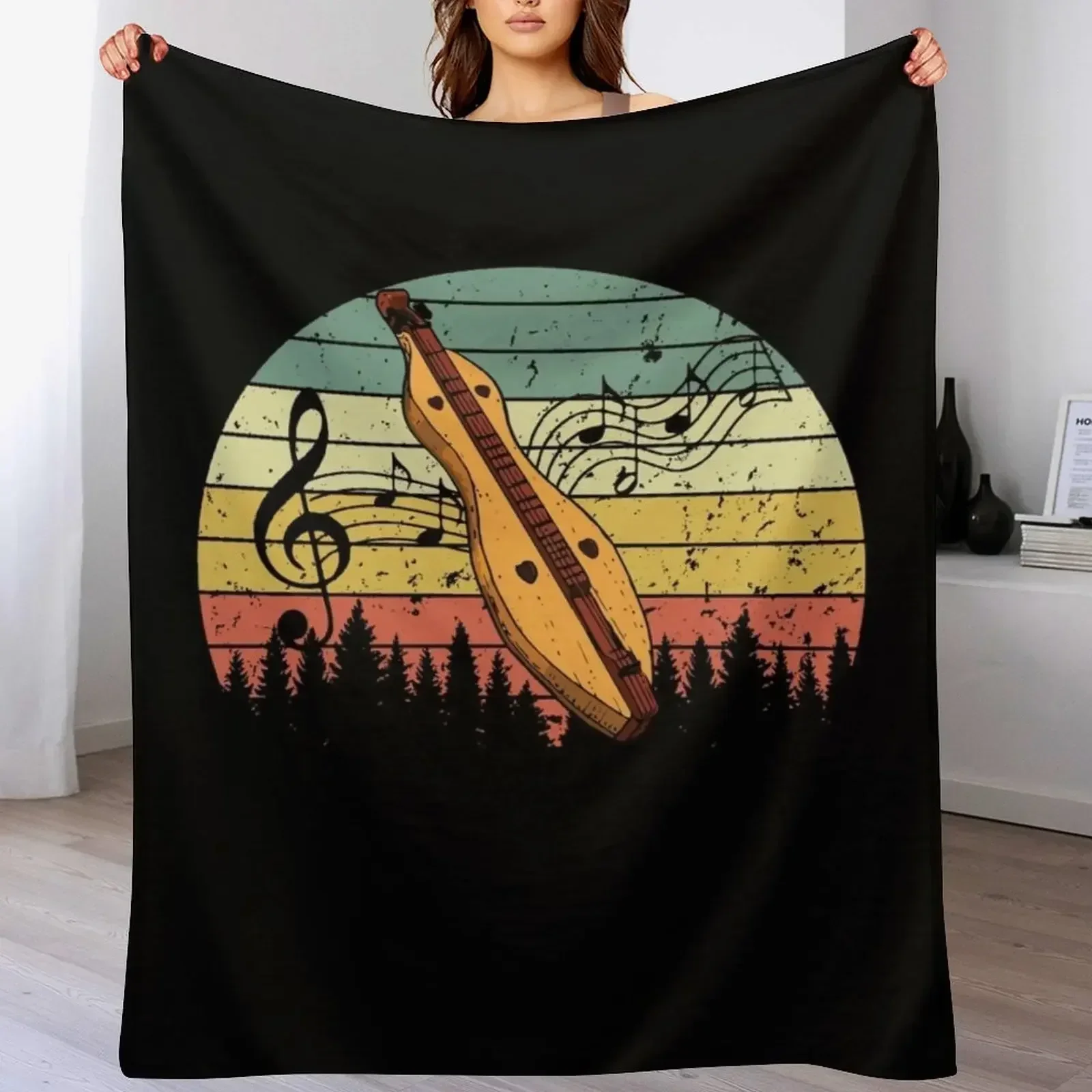 Одеяло Dulcimer Tool Декоративный диван Мягкие плед-одеяла