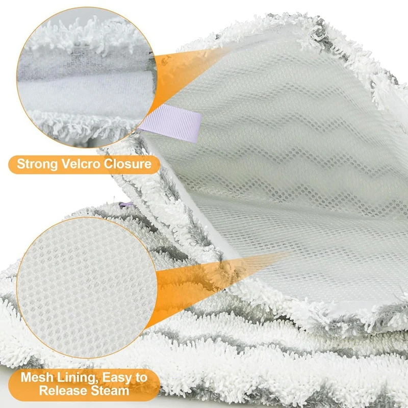 6 шт./упаковка запасные части для швабры Shark S3501 S3550 S3601 S3801 S3901 SE450 S3601D