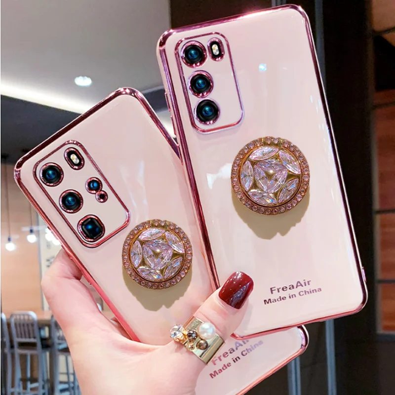 

Luxury Electroplate Case For Vivo Y21 Y31 Y51 2020 Y72 Y73 2021 Y15S V20 V20 SE V21 V21E S10 Pro S10E Y52S Case