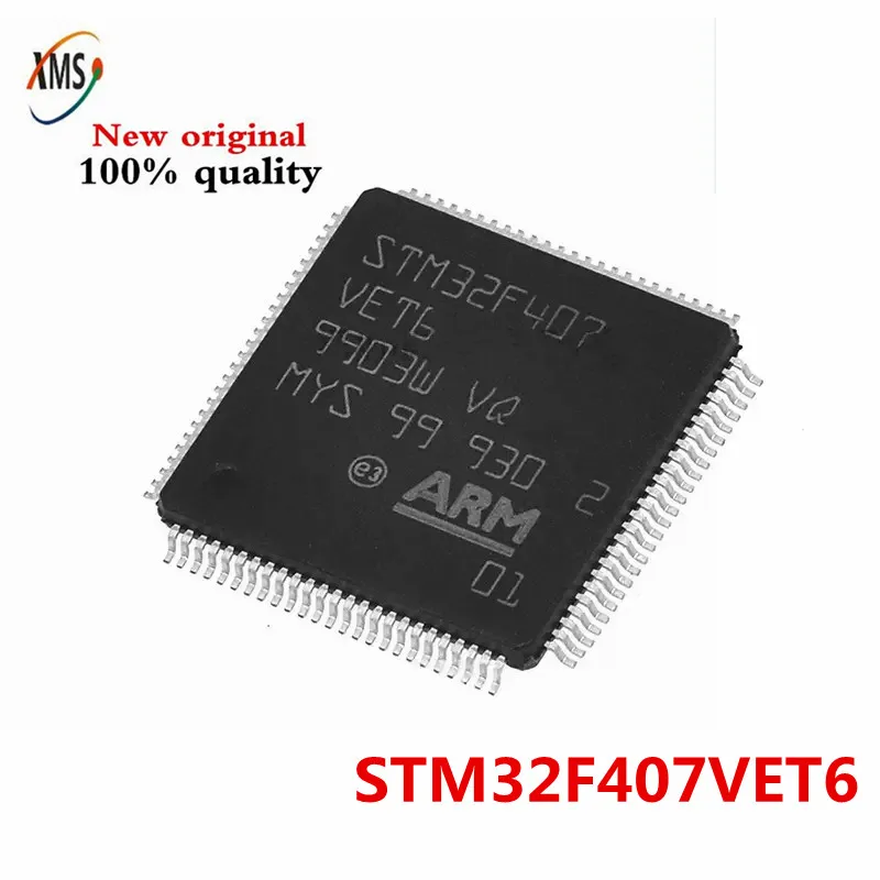 1-10 шт. STM32F407VET6 LQFP100 STM32F407 QFP