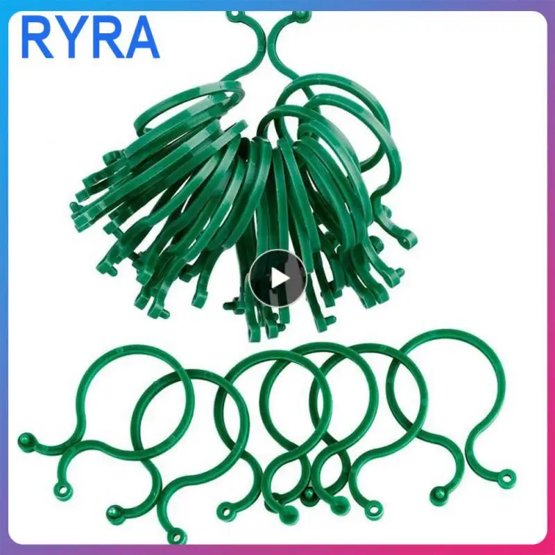 Plant Wall Climbing Vine Clips Fixture Vine Wall Self-adhesive Garden Vine Strapping Clips Plastic Plant Climbing Fixed Garden