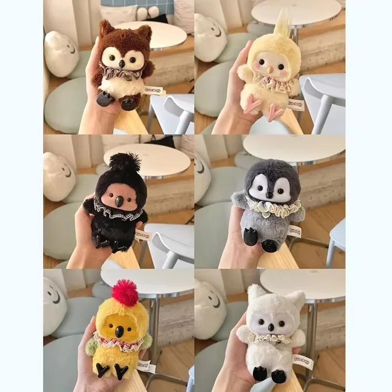 Фото Мягкая игрушка-брелок Teeni Movable Cockatiel Mango: милый пернатый попугай в закрытой упаковке, украшение, подарок на день рождения для коллекционеров игрушек №2