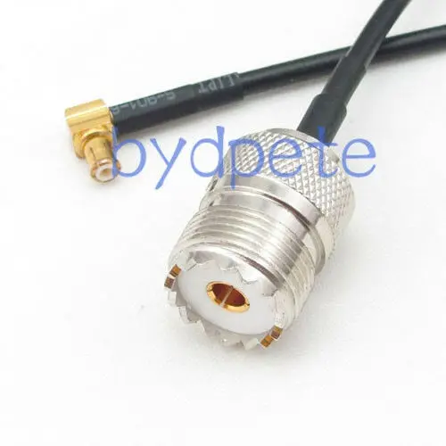 

UHF гнездовой разъем SO239 к MCX Штекерный прямоугольный RF RG174 коаксиальный кабель tanger