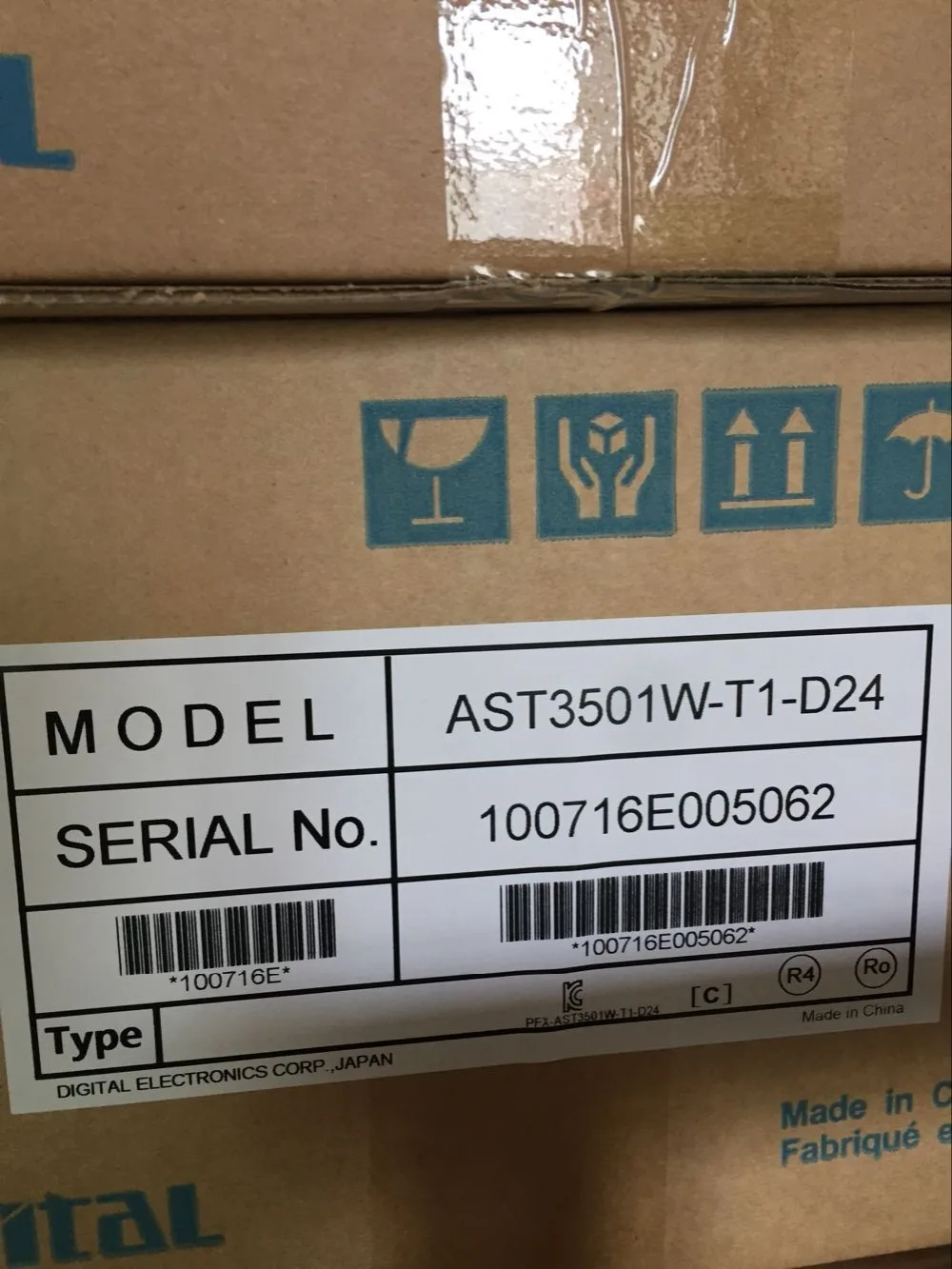 

Touch screen AST3501W-T1-D24 , new within box , 12months warranty , fast shipping