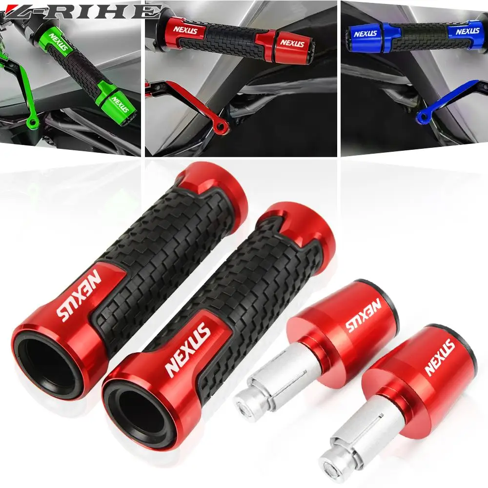 

For APRILIA NEXUS125 2007-2010 NEXUS250 2006-2008 NEXUS300 2008-2012 NEXUS 125 250 300 E3 Motorcycle Handlebar Hand Grips Ends