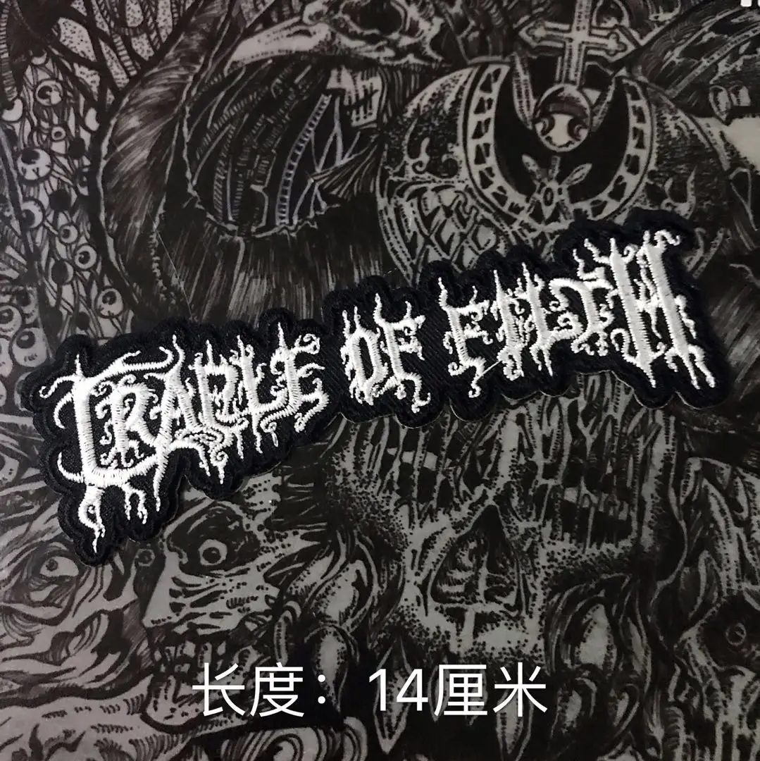 [Meow] Cradle of Filth Dir Band Peripheral Cloth Label Patch63