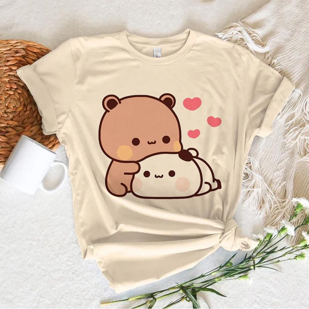 Bubu Dudu футболки женская уличная одежда Y2K дизайнерская футболка Женская забавная