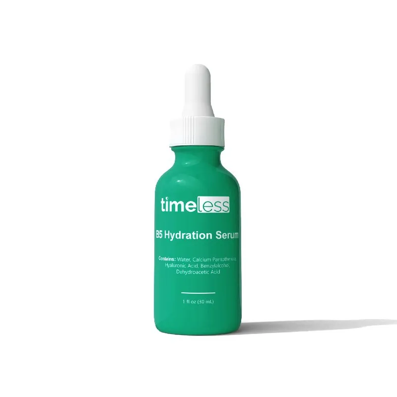 

Timeless B5 Vitamin Essence 30ml Hyaluronic Acid Deep Moisturizing USA Soothing and Repairing Cosmetics for Sensitive Skin