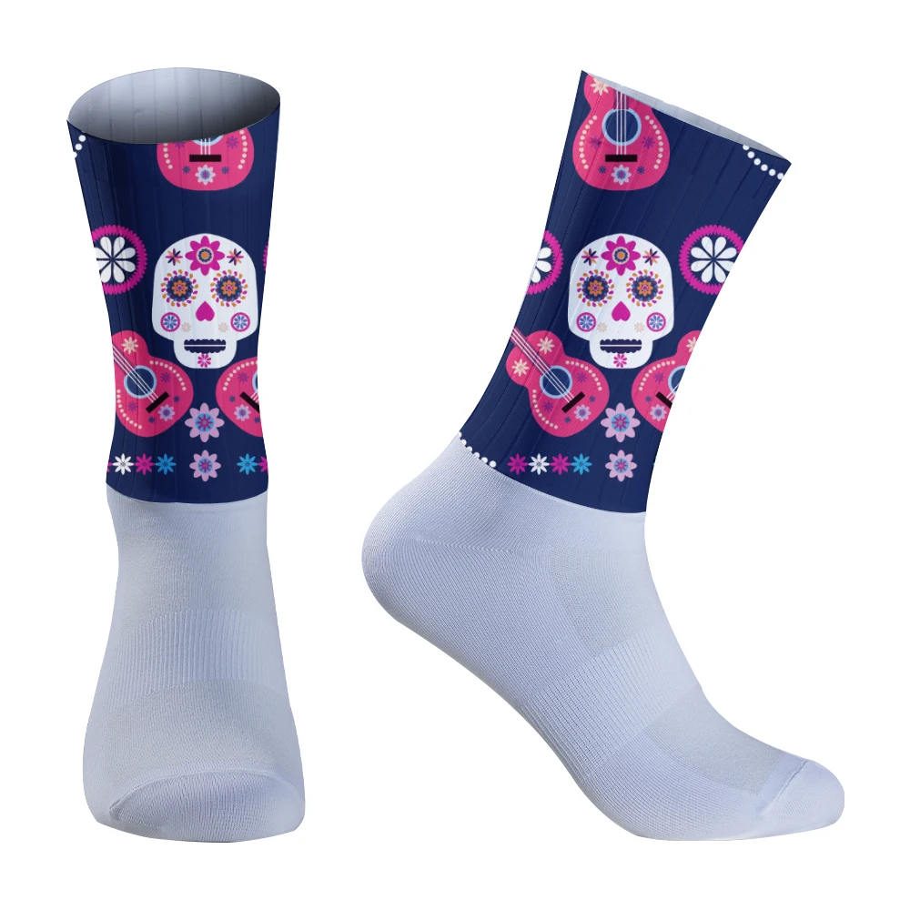 ze bezszwowe skarpetki rowerowe Slip Aero 2024 новые компрессионные спортивные носки для велосипеда