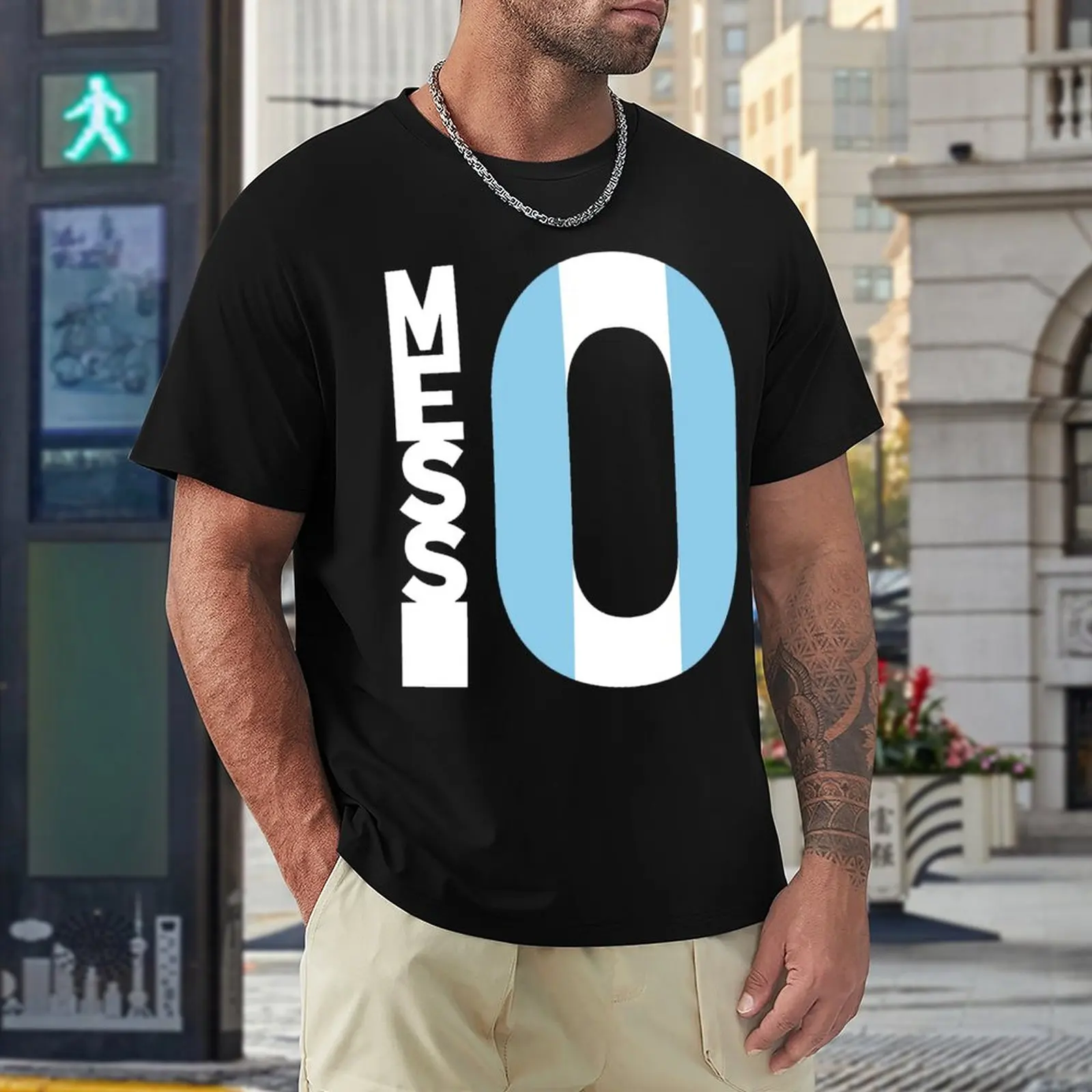 

Kemp Argentina Football Team Lioneler And Messis Soccer Team Motion Novelty High Quality Tees Fitness USA Size