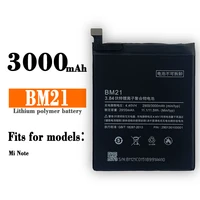 new 3000mah bm21 cell mobile phone replacement battery for xiaomi redmi mi note bm 21