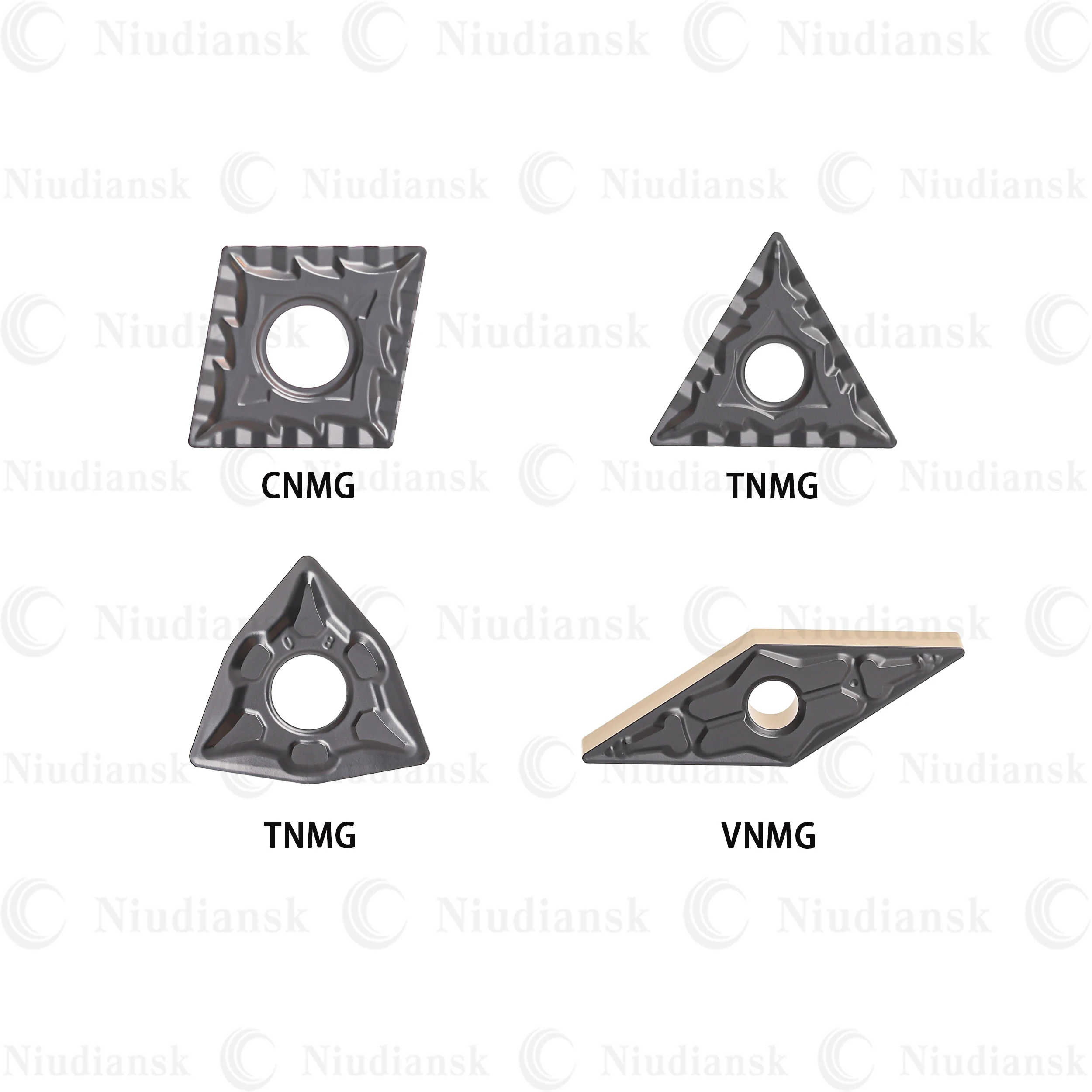 Токарные инструменты с ЧПУ карбидный сплав двухцветные токарные лезвия TNMG WNMG CNMG