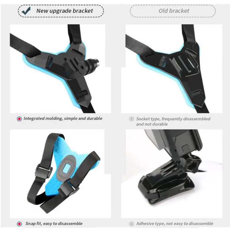 

Универсальный держатель для камеры на мотоциклетный шлем