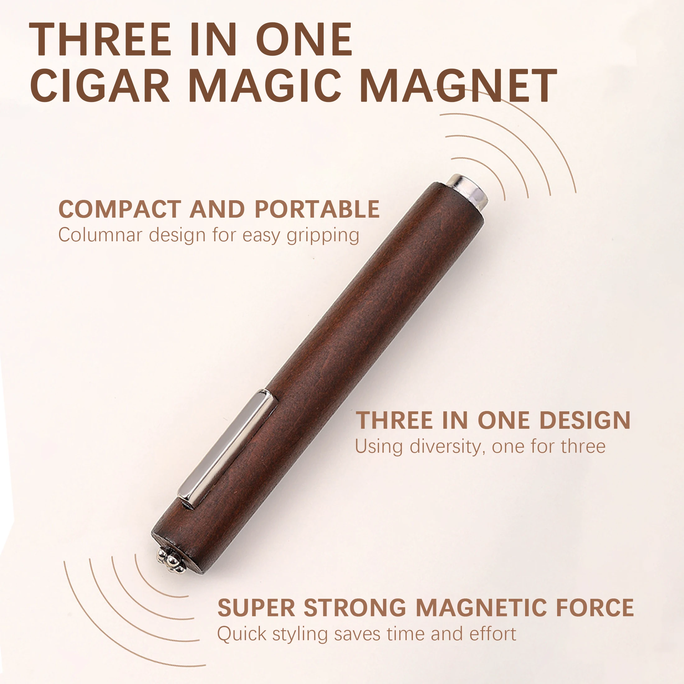 Многофункциональные магнитные инструменты для дизайна ногтей 3-в-1 гель кошачий