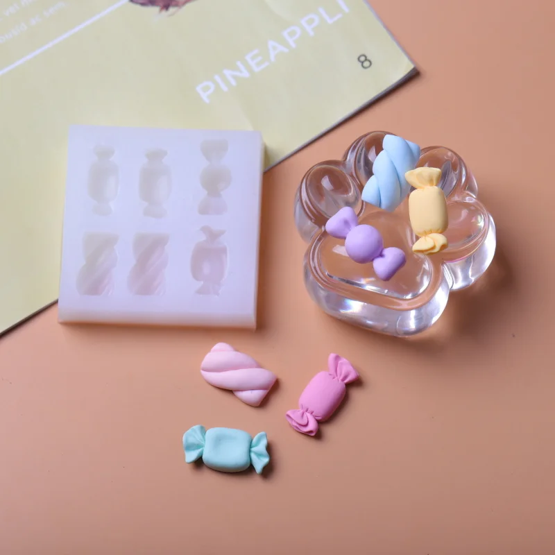 Форма для конфет с 6 отверстиями форма помадки выпечки шоколада креативная