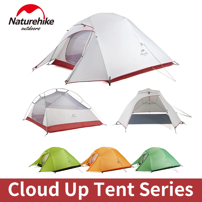 Палатка Naturehike Cloud Up 1 2 3 Ультралегкая портативная уличная для кемпинга