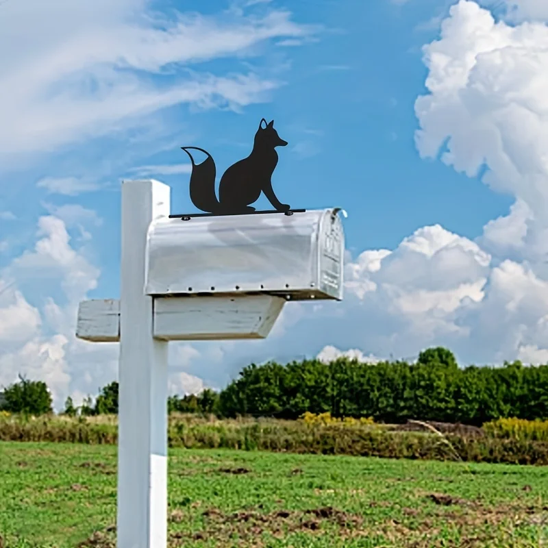 Металлические Украшения Для Почтового Ящика Fox Design Rural Home Decor Уличный Стиль