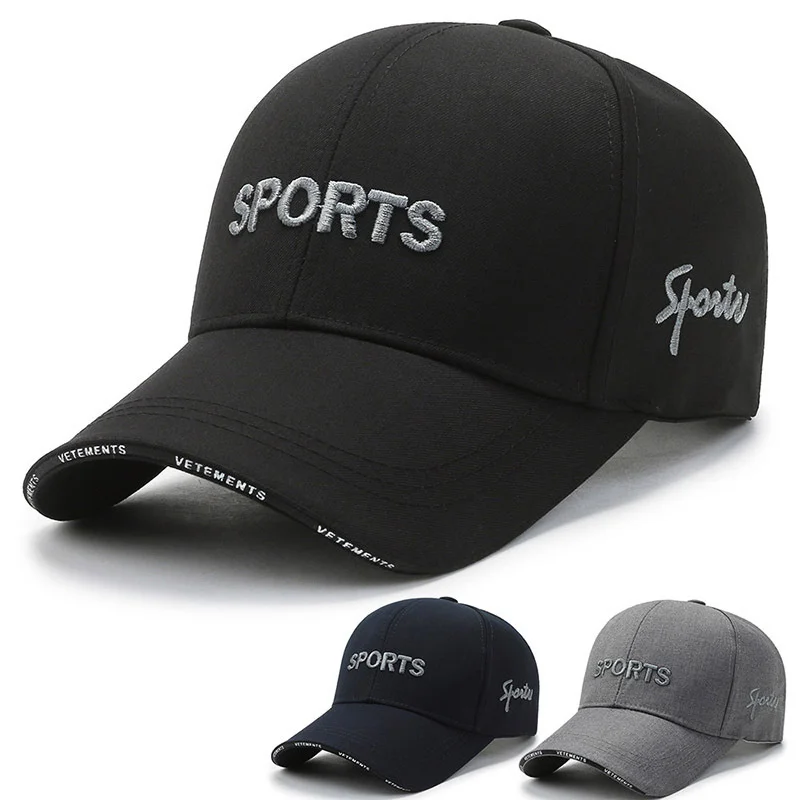 

Men's Spring And Autumn Outdoor Sports Baseball Cap Ins Fashion Simple Casual Sun Hat Sunshade Cap