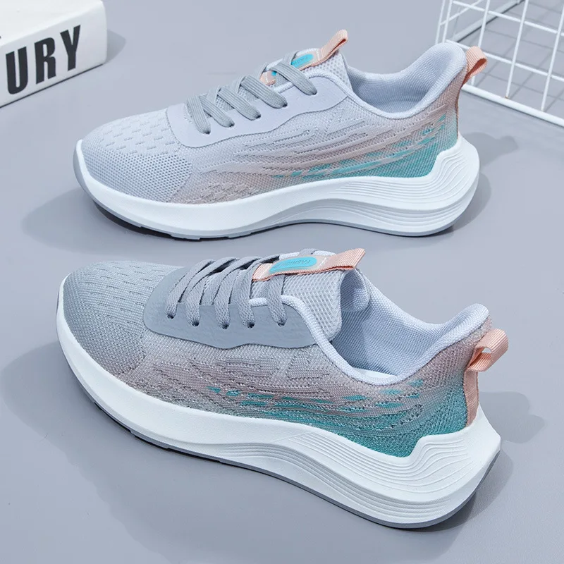 Новинка 2023 женская обувь сетчатая дышащая тонкая спортивная профессиональная
