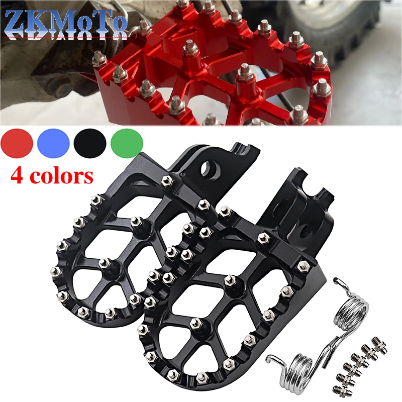 

Подножки для мотоцикла с ЧПУ, колышки для HONDA CR125, CR250, CRF150R, CRF250R, CRF250X, CRF450R, CRF450X, CRF250L, CRF250M