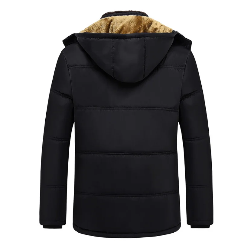 men's fleece padded jacket