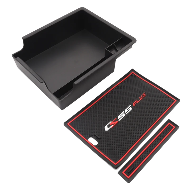 

Для Changan UNI-S CS55PLUS Рестайлинг 2024, автомобильный Стайлинг, подлокотник, ящик для хранения, внутренний ящик для хранения центрального управления, автоаксессуары