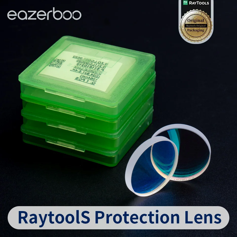 

Оригинальная защитная линза Raytools для волоконного лазера для лазерной машины27,9x4,1 4 кВт 24,9x1,5 211LCG0037 211LCG0020 211LCG0078E