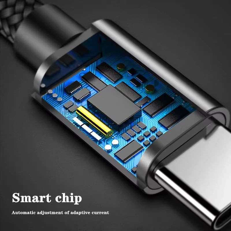 2M 3M USB to TYPE C 2A Провод для быстрой зарядки Кабель мобильного телефона Xiaomi Redmi Samsung