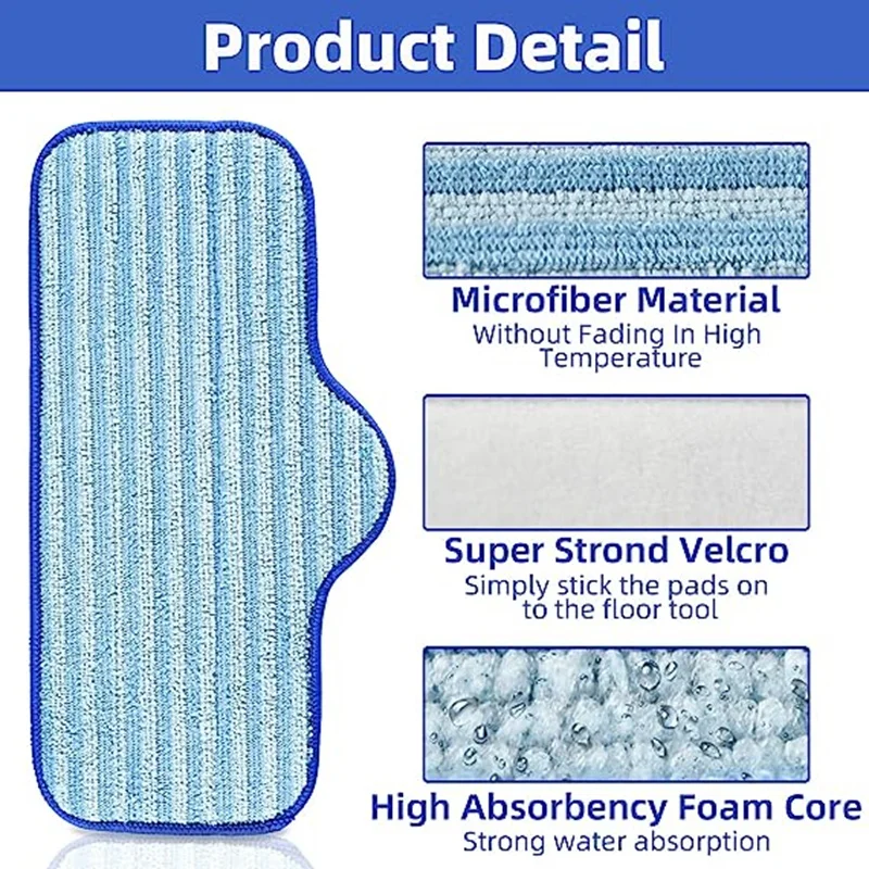 1 комплект сменные детали для швабры из микрофибры