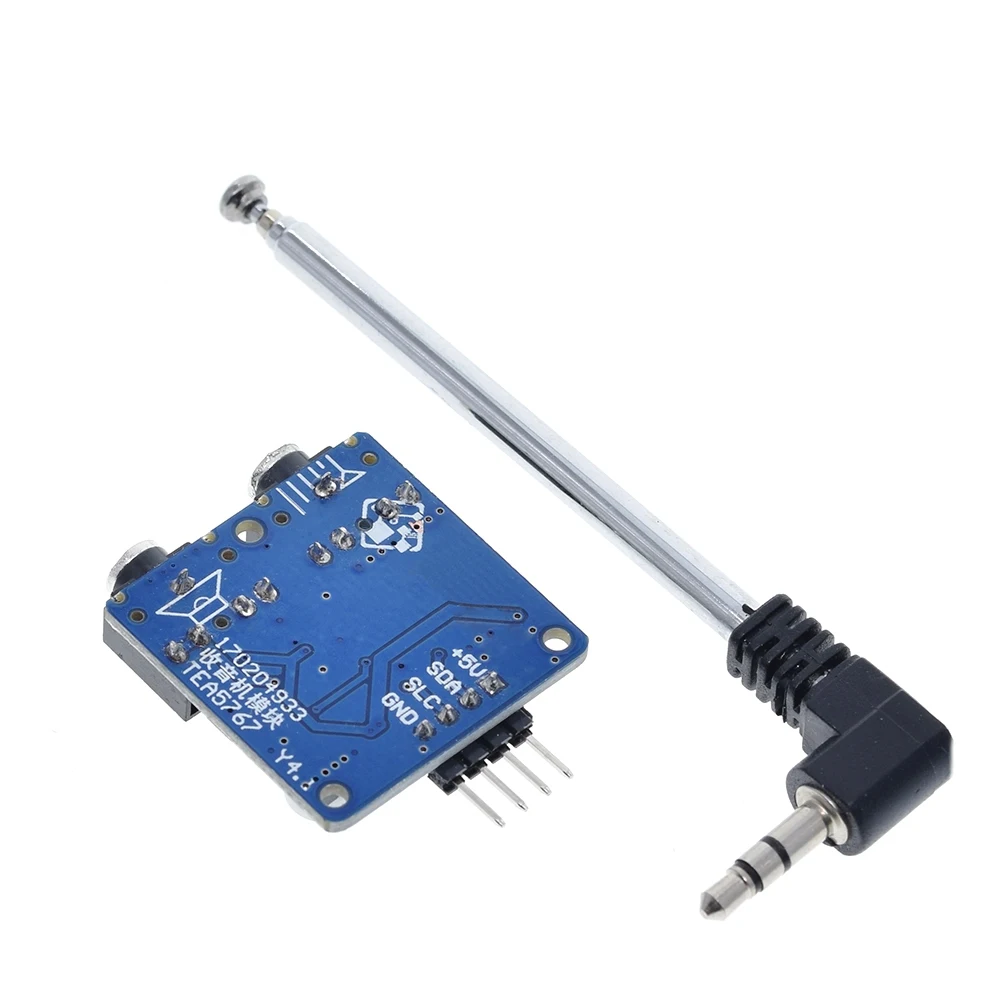 TZT TEA5767 FM-стерео радиомодуль для Arduino 76-108 МГц с бесплатной кабельной антенной
