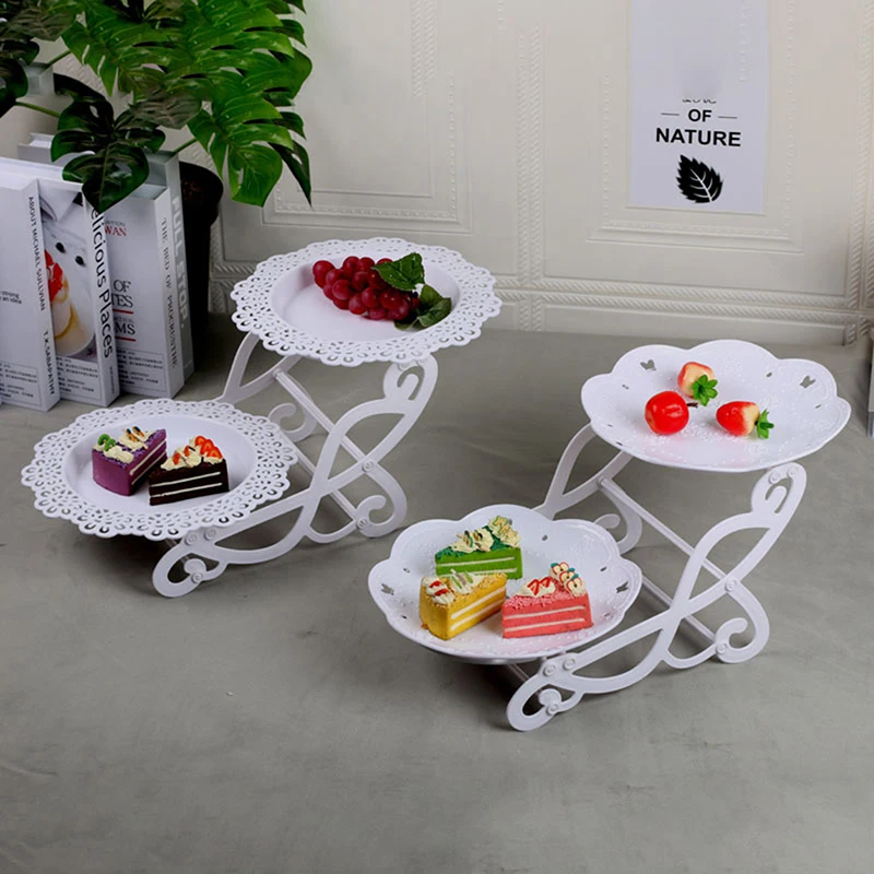 

Подставка для торта, тарелки для кексов, закусок, пластиковые конфеты, гостиная, домашняя трехслойная тарелка для фруктов, креативная Современная корзина для фруктов