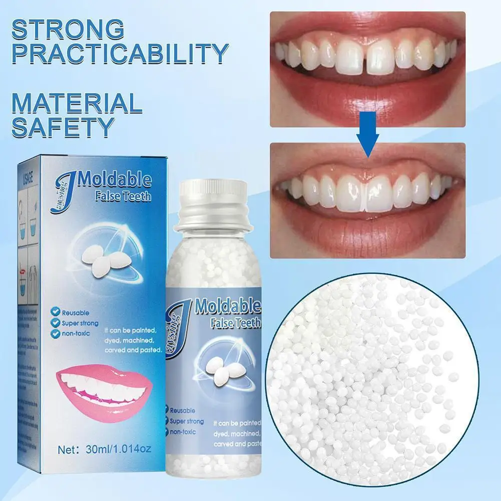 

10-30g Teeth And Falseteeth Glue Resin Denture Dentist Glue Repair Temporary Tooth Set Adhesive Teeth Falseteeth S6o2