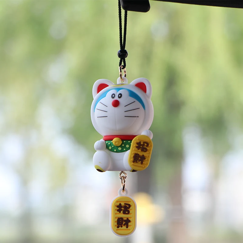 Фото Doraemon подвеска для салона автомобиля Ping An Wealth Attraction подвеска для зеркала заднего вида автомобильные украшения товары №2