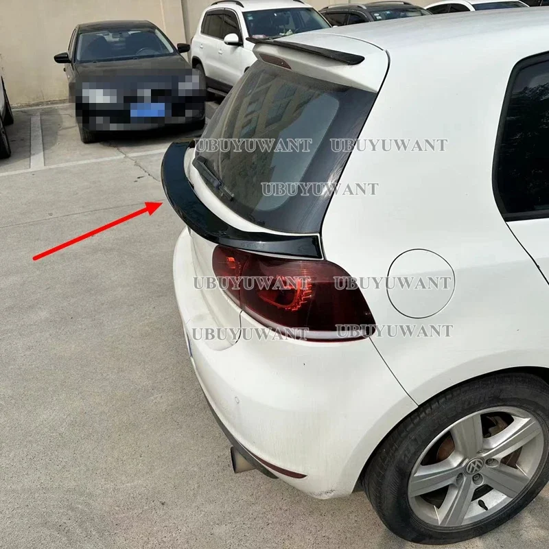 Спойлер для Volkswagen VW Golf 6 VI MK6 2010-2013 задний Средний спойлер средний из АБС-пластика