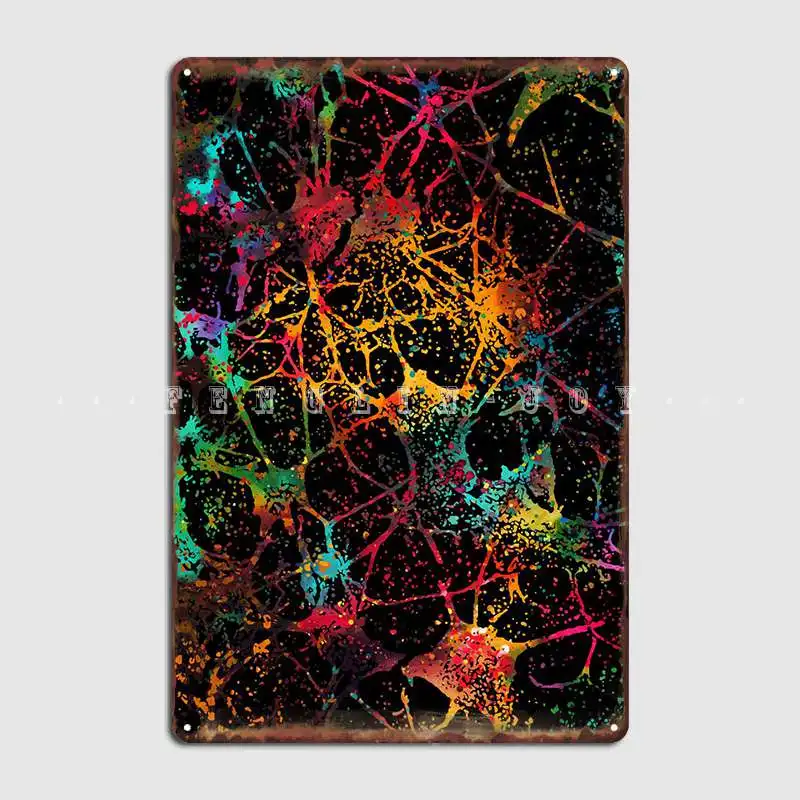 

Neural Network Poster Metal Plaque Club Retro Kitchen Mural Painting Tin Sign Poster