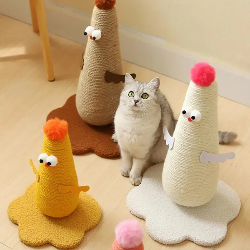 

Cat Toy Cat Scratching Board Vertical Chick Cat Climbing Frame Cat Scratching Post Grinding Claw Rubbing Juguetes Para Gatos