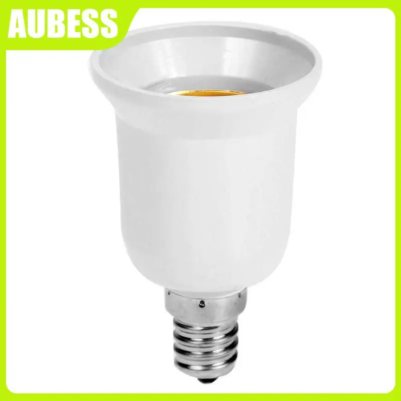 

E14 To E27 Adapter Conversion Socket Material Fireproof Socket Adapter Lamp Hold High Temperature Resistant Anti-burning Socket