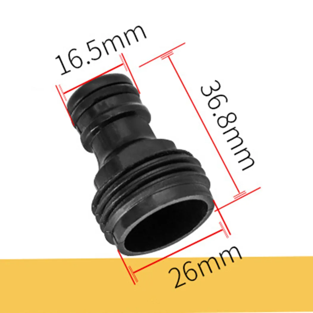 

Plastic 3/4\" BSP Outer Threaded Tap Quick Connector Adapter Male Threaded Hose Pipe Adapters For Garden Irrigation System