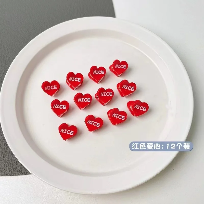 12 Шт. Милые Мультяшные Мини-заколки Для Волос Девочек-подростков Боковые Zajim Chelki