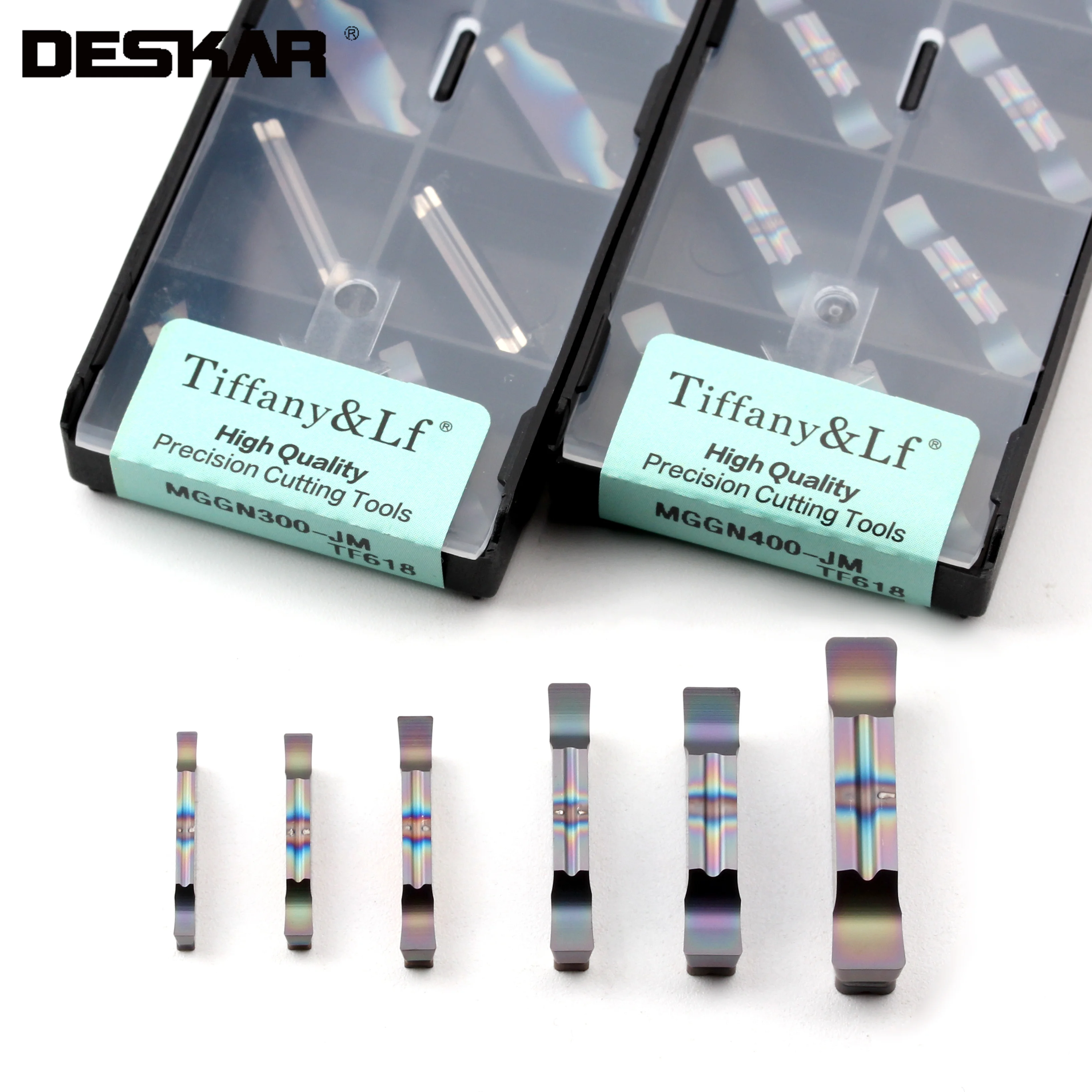 

10 шт., твердосплавные токарные станки для настольных компьютеров, MGGN150, MGGN200, MGGN250, MGGN300, MGGN400, MGGN500 -JM TF618