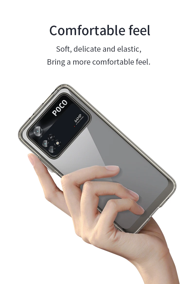 For Poco M4 Pro Case Poco M4 Pro Cover Fundas Hard Translucent Soft Frame Clear Phone Coque For Poco M4 Pro