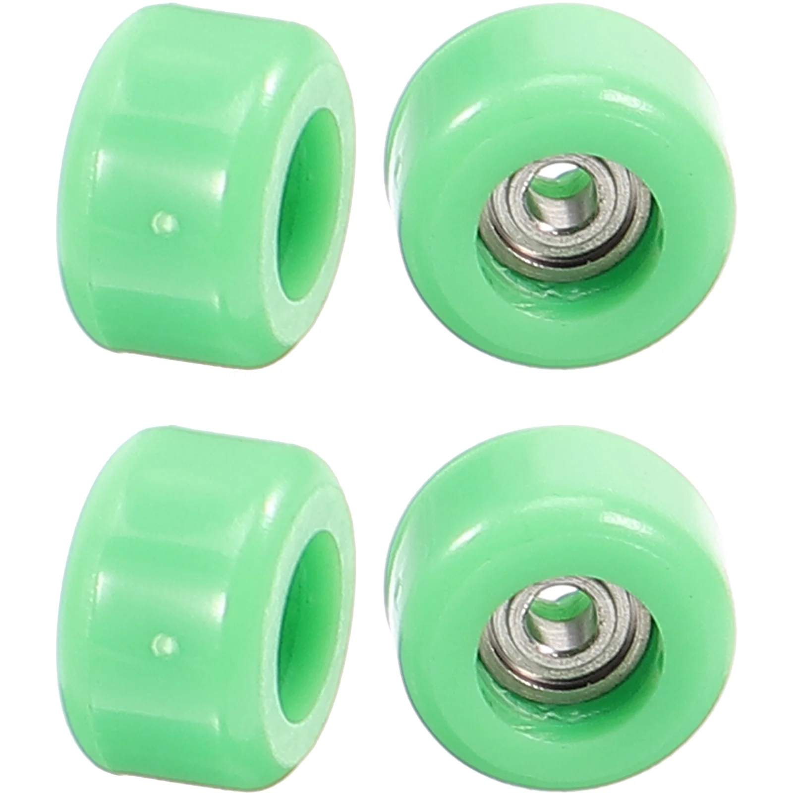 

4 Pcs Kids Mini Toys Educational Finger Accessories Skate Portable Plaything Stainless Steel Roller Simulation Child