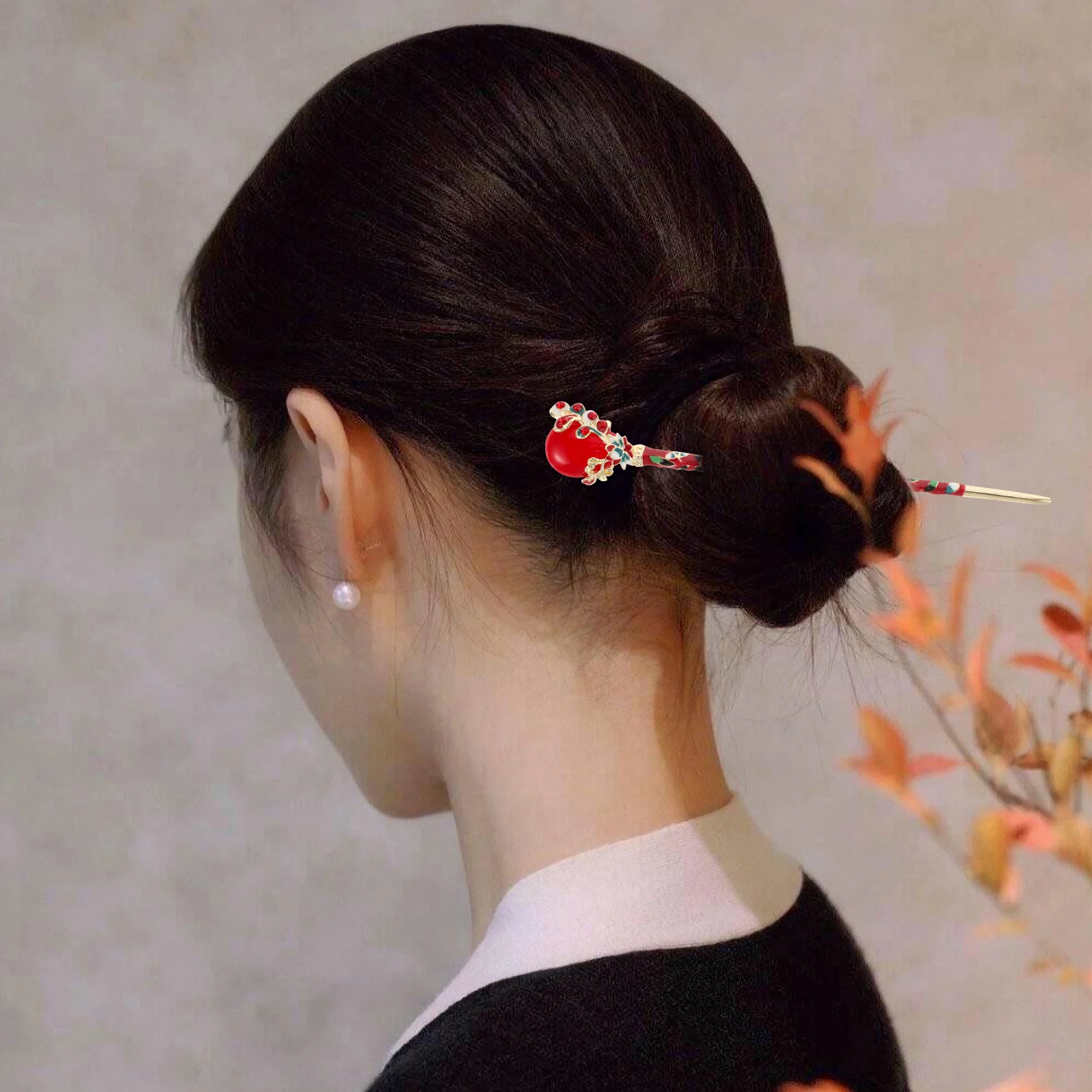 Женские винтажные красные зажимы в виде старинных искусственных когтей