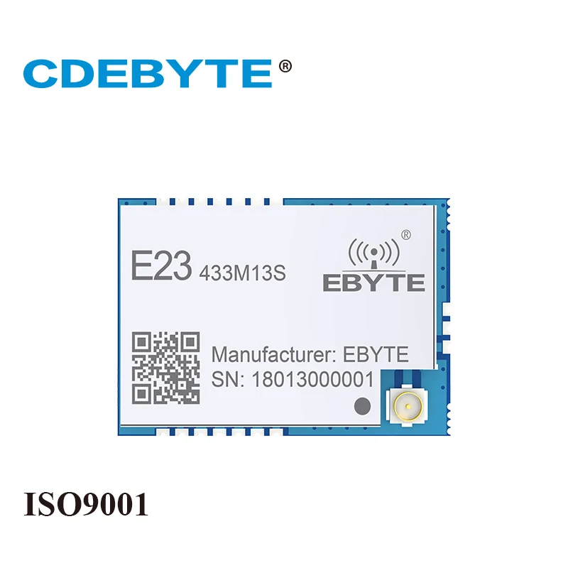 

SX1212 Wireless Module E23-433M13S 433MHz 13dBm SPI 20mW SMD Wireless Transceiver RF Module Stamp Hole IPEX Antenna CDEBYTE