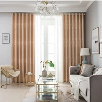 modern minimalist curtain height shading slub fabric curtains for living room bedroom balcony window home curtain customization