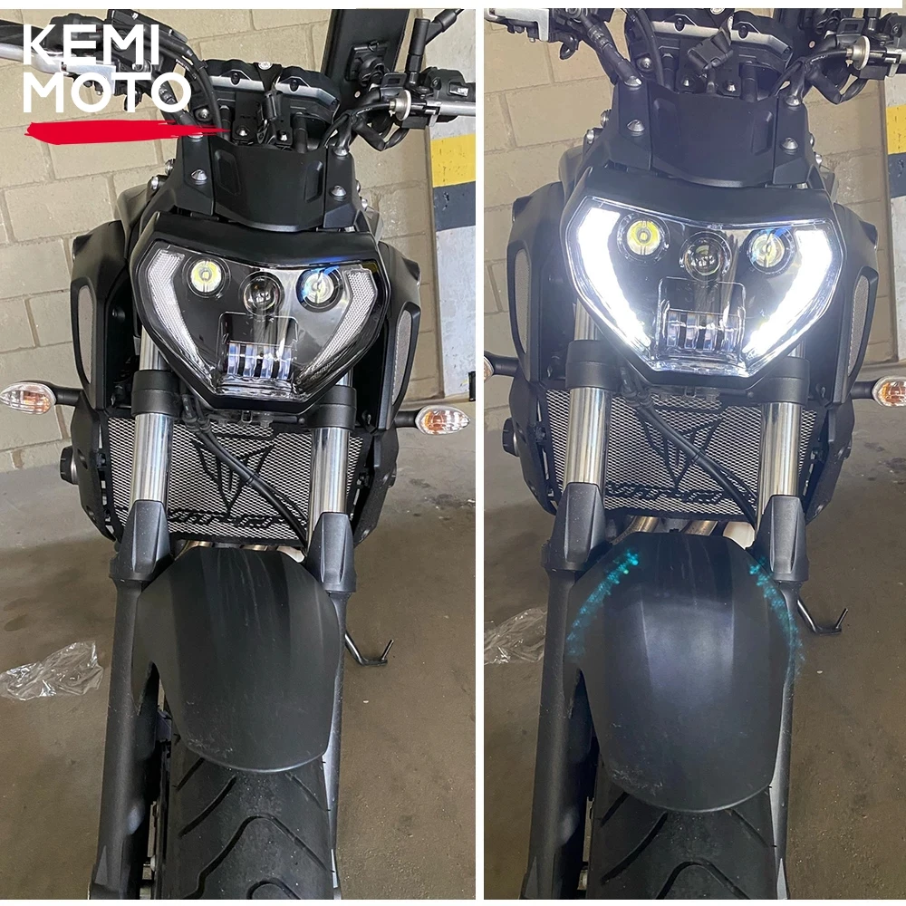 Фара светодиодная лампа с указателем поворота для MT07 MT09 MT07 2018 2019 для YAMAHA