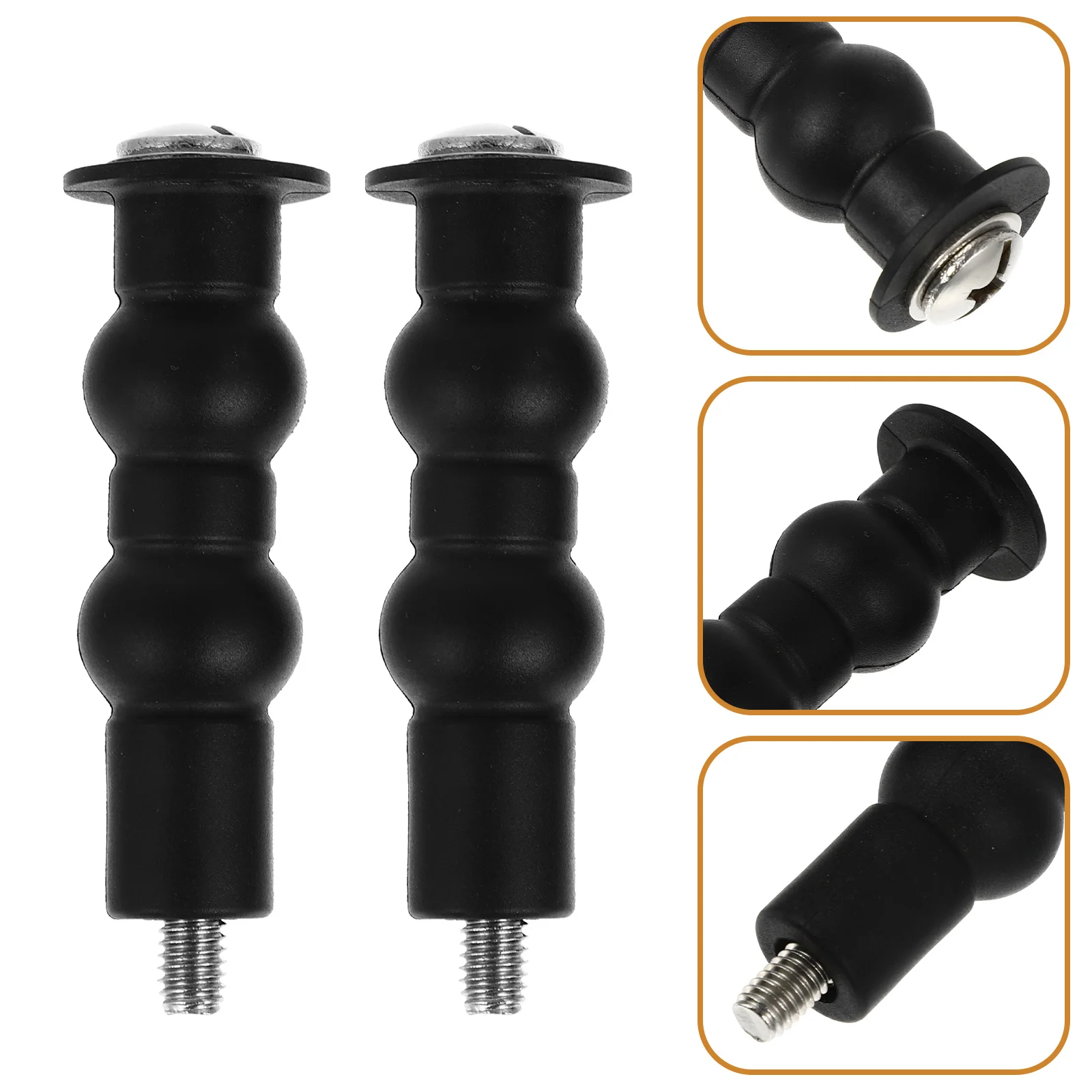 

2pcs Toilet Seat Mounting Bolts Top-Mount Toilet Seat Bolts Toilet Seat Bolt Replacements