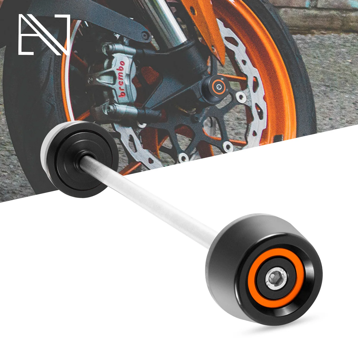 For SuperDuke1290 SuperDuke 1290 Super Duke 1290 Motorcycle Front Axle Slider Wheel Crash Pads Protector