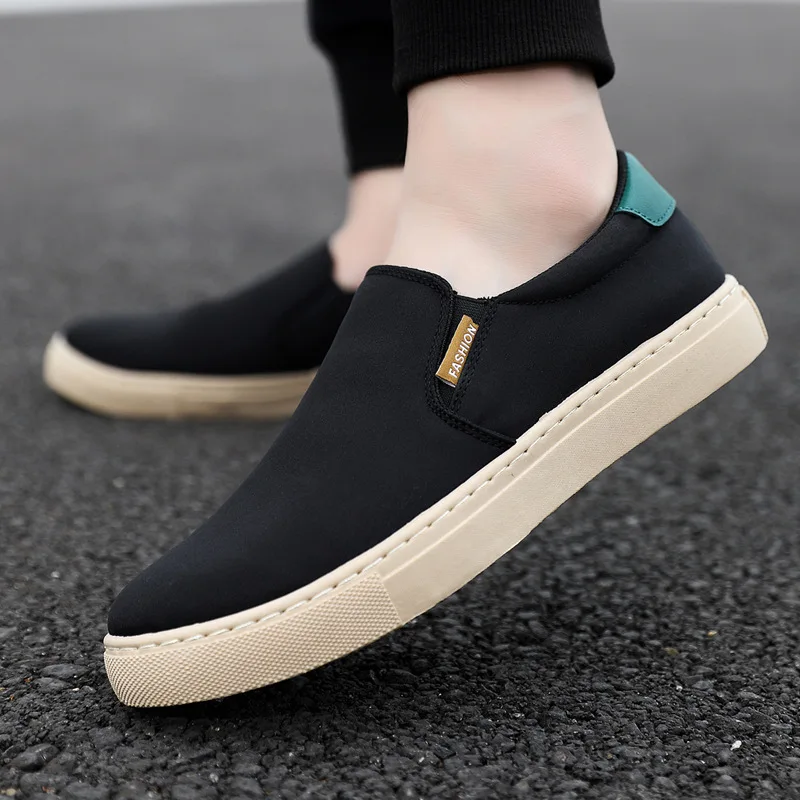 Casual Canvas Shoes Men's Summer Slip 